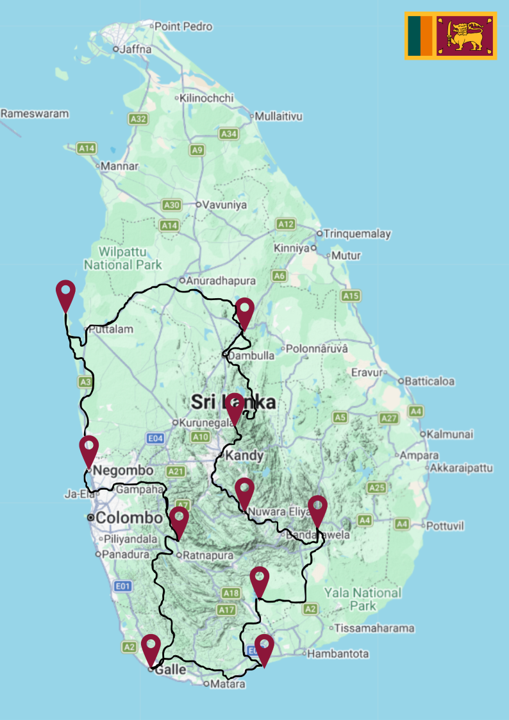 voyage-moto-monsieur-pingouin-sri-lanka-intineraire